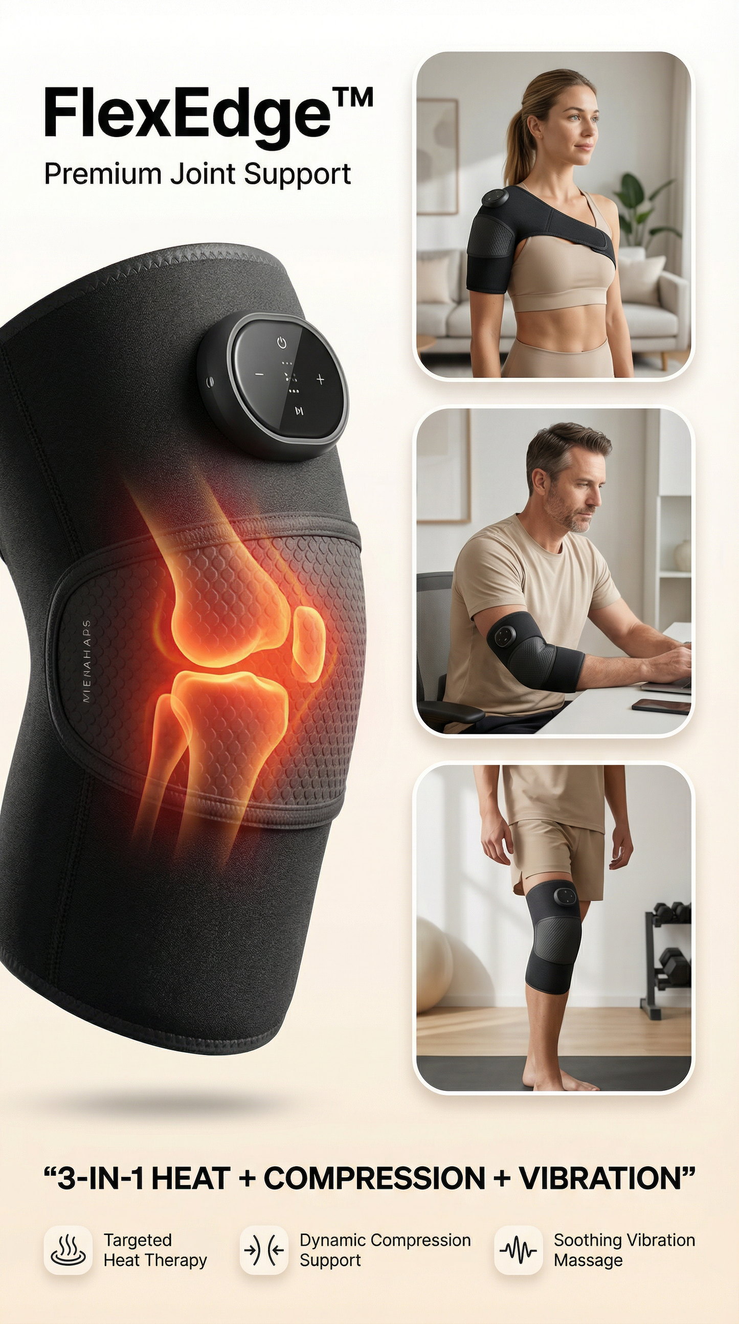 FlexEdge™ 3-in-1 Joint Support